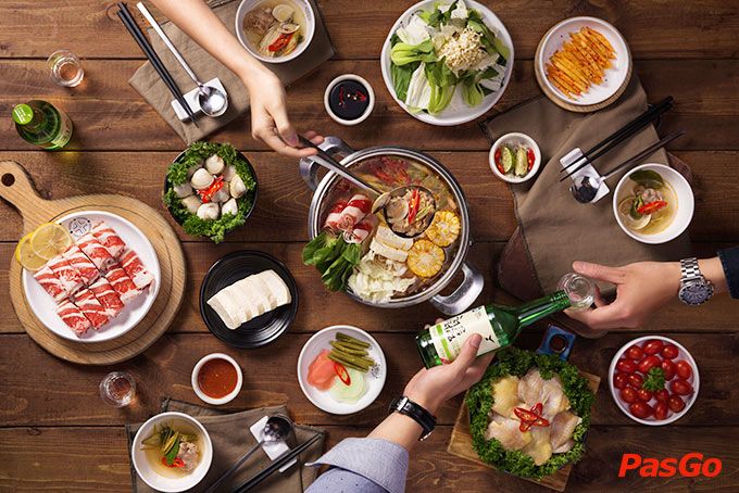 Lẩu sabu hải sản hấp dẫn tại King BBQ Buffet