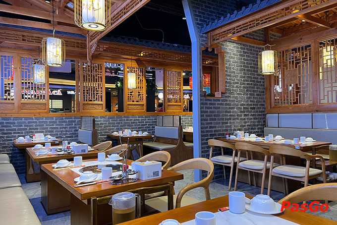 Không gian kiến trúc đậm nét Trung Hoa tại Hỷ Phụng Viên 