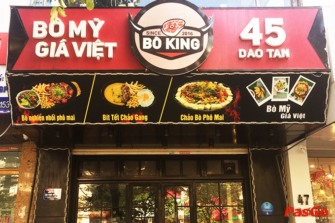 Nhà Hàng Bò King Beefsteak - Đào Tấn | Bò Mỹ - Giá Việt