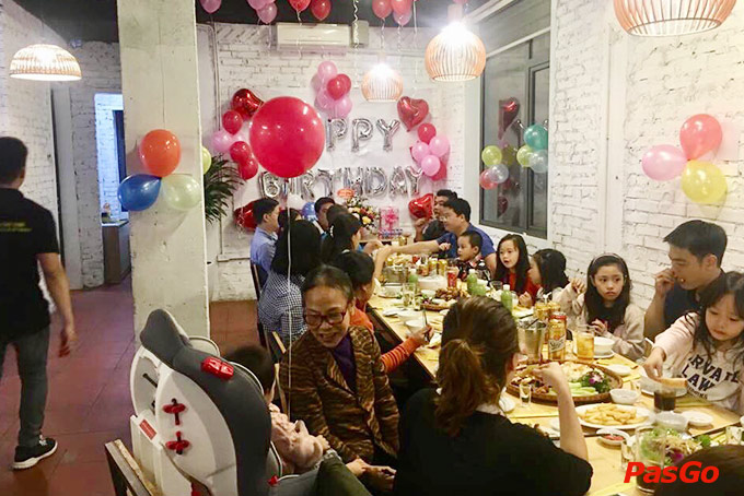 Nhà hàng Cành Cọ Vàng KĐT Thành Phố Giao Lưu 14