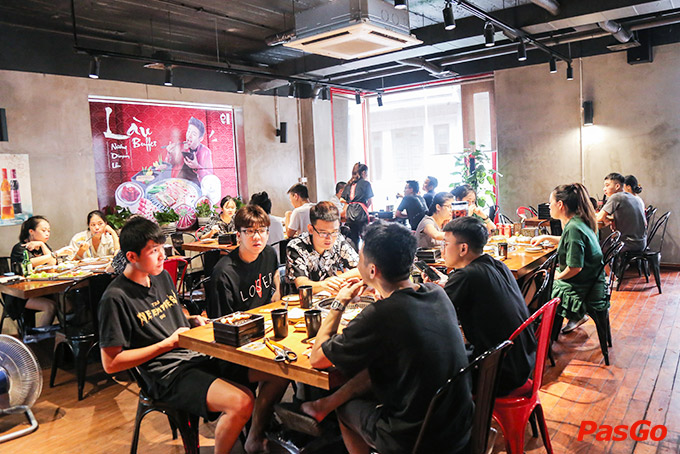 Chuỗi nhà hàng Làu - Buffet Lẩu Nướng  8