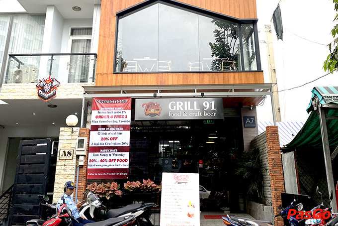 Nhà hàng Grill 91 - Food & Craft Beer Đường D4 11