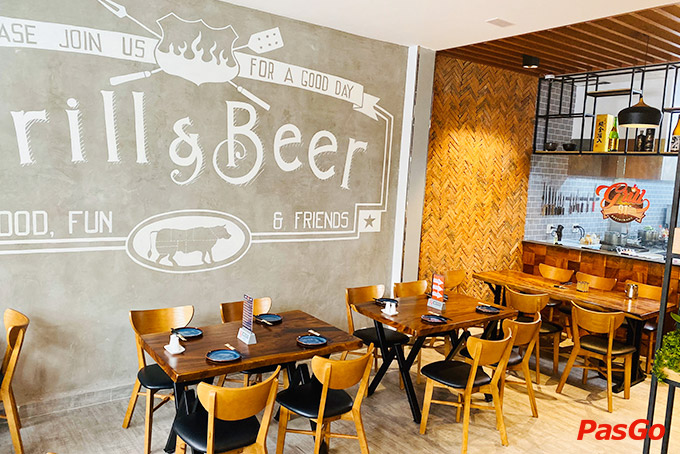 Nhà hàng Grill 91 - Food & Craft Beer Đường D4 12