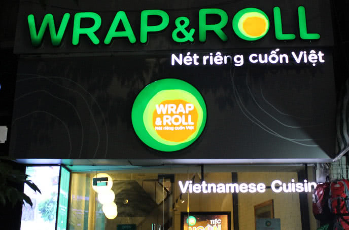 nhà hàng wrap roll Đinh Tiên Hoàng 12