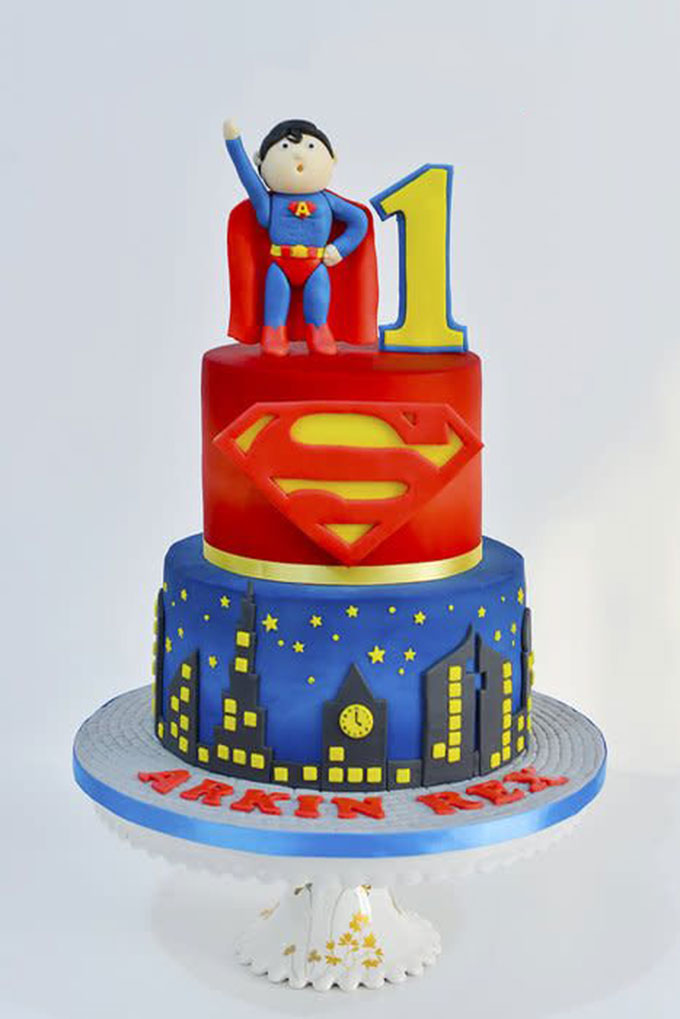 Bánh fondant bé trai và con trâu - Bánh sinh nhật cho bé trai 34 - Tiny  Pretty Cake