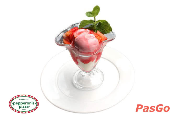 Các món tráng miệng tại pizza pepperonis nguyễn du