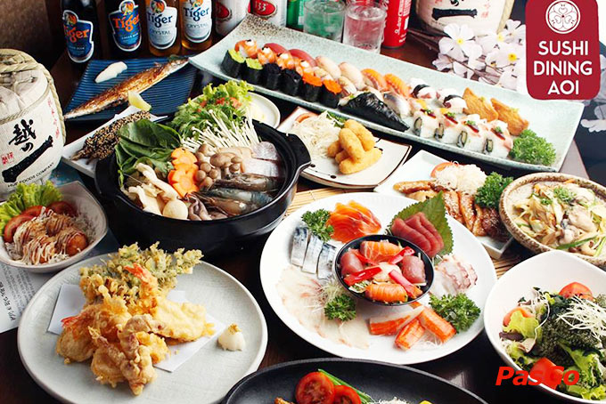 Nhà Hàng Buffet Sushi Dining Aoi món ăn 1