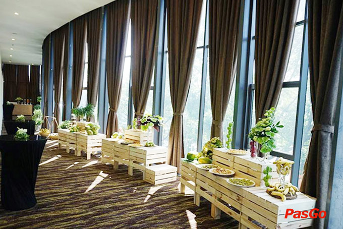 nhà hàng buffet chay sen capella garden hall 18