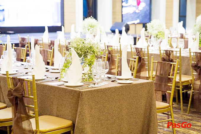 nhà hàng buffet chay sen capella garden hall 8