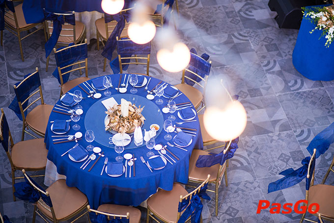 nhà hàng buffet chay sen capella garden hall 7