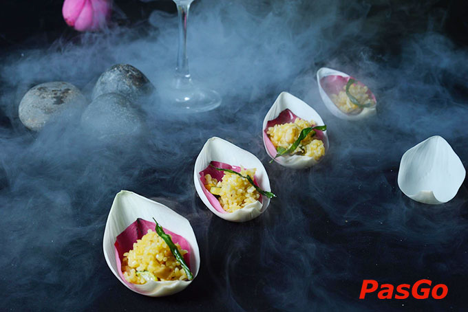 nhà hàng buffet chay sen capella garden hall 12