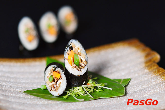 nhà hàng buffet chay sen capella garden hall 13