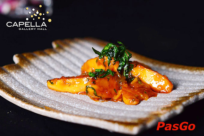 nhà hàng buffet chay sen capella garden hall 14