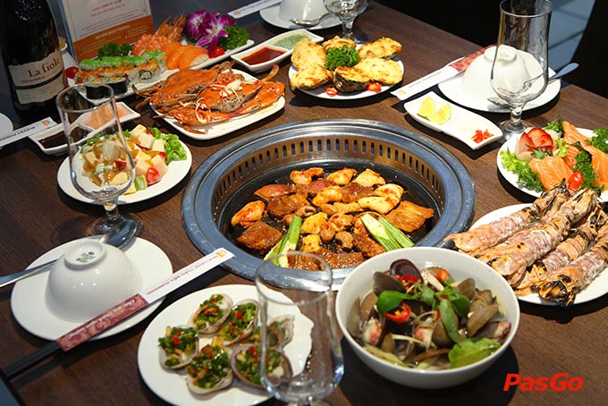 buffet l'annam buffet hải sản 5