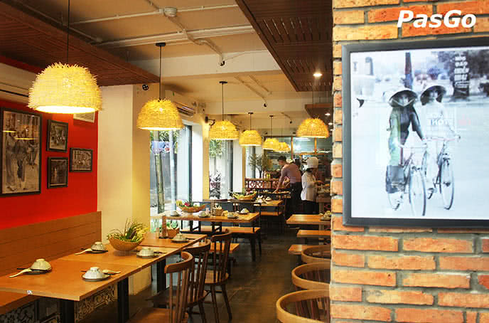 Ghế ngồi sang trọng của món ngon sài thành huỳnh thúc kháng