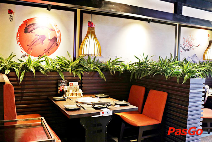 Nhà hàng Tasaki BBQ Trần Thái Tông 25