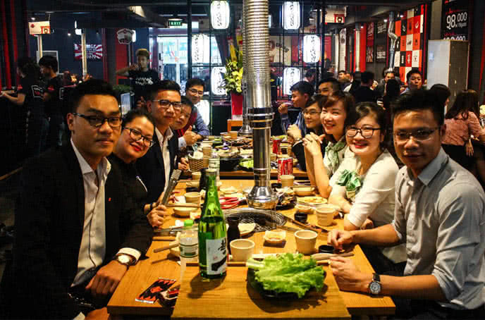 nhà hàng yakimono Trần Thái Tông 15