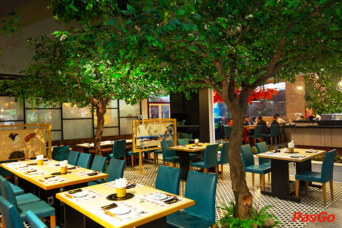 Nhà hàng Asian Garden Láng Hạ 13