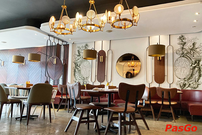 Không gian 48 Bistro Cresent Mal thoáng đãng, lãng mạn đậm chất Bistro Pháp