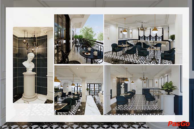 Celine Nhật Chiêu Tây Hồ mang đậm dấu ấn kiến trúc châu Âu hiện đại