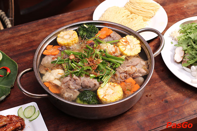 Nguyên liệu chế biến được nhà hàng chọn lựa kỹ lưỡng