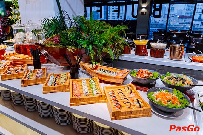 Không gian ấm cúng nhưng cũng không kém phần hiện đại