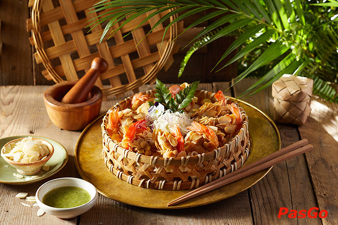 Không chỉ thơm hương, đậm vị các món ăn còn được trình bày rất bắt mắt