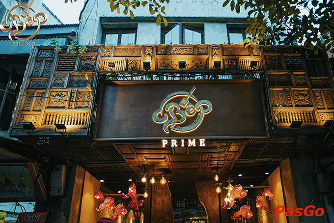 Không gian ẩm thực Bếp Prime tại ngôi nhà 80 năm tuổi – số 12 Hàng Điếu, quận Hoàn Kiếm