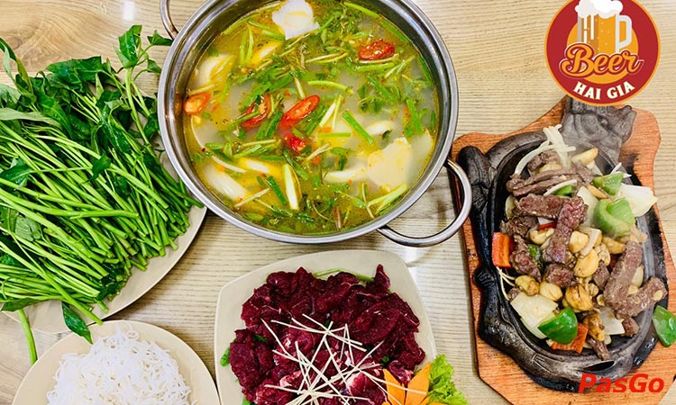 guyên liệu tươi sạch tạo nên những món ăn chất lượng