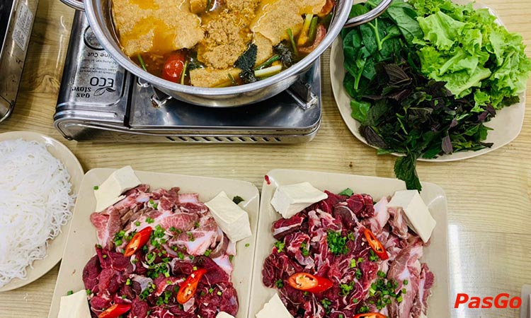 guyên liệu tươi sạch tạo nên những món ăn chất lượng