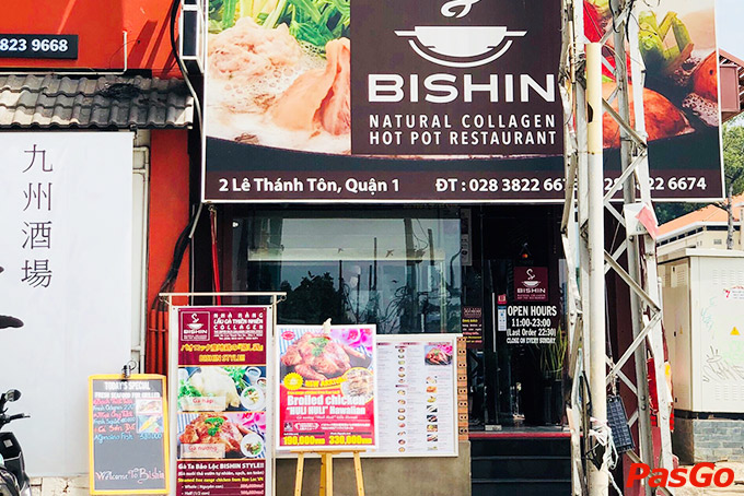 Nhà hàng Bishin - Lẩu Gà Thiên Nhiên Collagen Lê Thánh Tôn 15