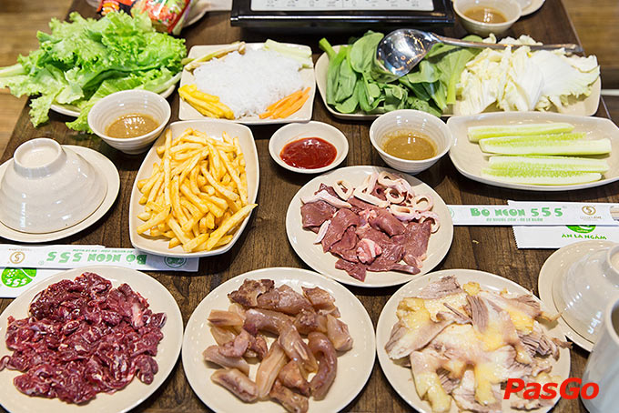 Bò Ngon 555 - Đền Lừ -1
