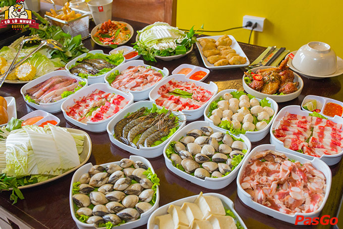 Buffet Cô Lô Nhuê - Lẩu Hải Sản 2 Ngăn - Cổ Nhuế 2-6