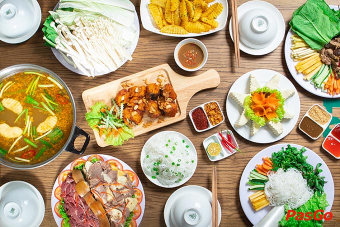 Cá lăng ngự viên – Bò nhúng dấm F5 Farm – Xuân La