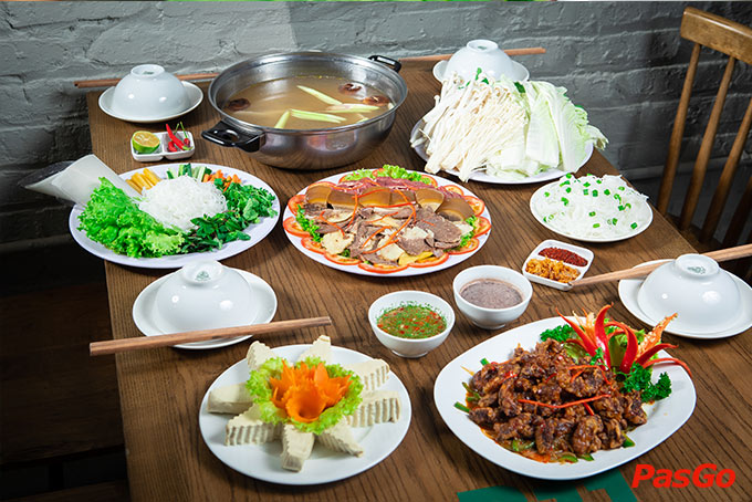 Cá lăng ngự viên – Bò nhúng dấm F5 Farm – Xuân La-14