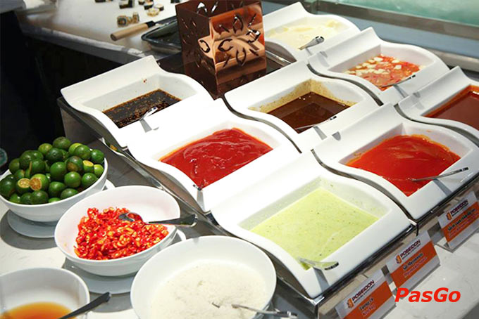 Không gian nhà hàng Buffet Poseidon
