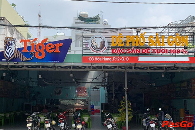 Với thực đơn hơn 100 món, ngoài các món về dê thơm ngon bổ dưỡng, Dê Phố Sài Gòn còn phục vụ thêm các món đặc sản 3 Miền