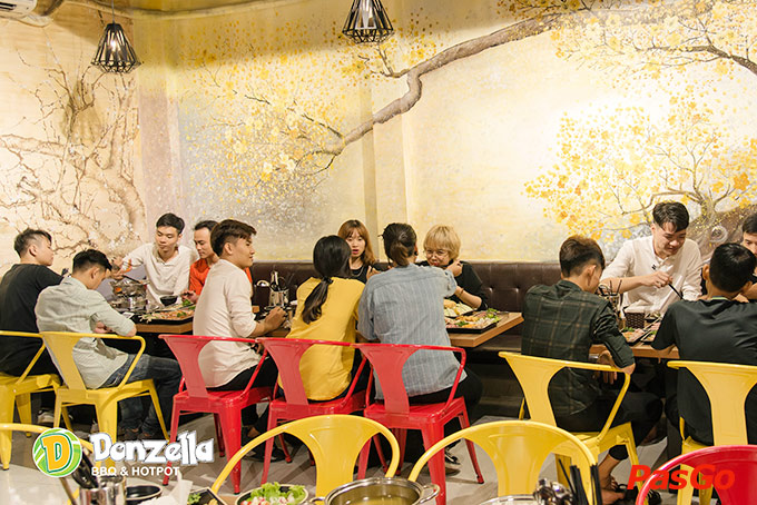 Nhà hàng Donzella BBQ Hotpot Kim Mã 15