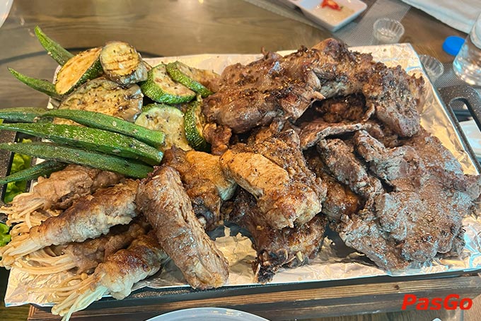 Món việt được chế biến tinh tế, mang đậm hương vị truyền thống và đặc trưng của ẩm thực Việt Nam tại nhà hàng Hào Sảng Quán Nguyễn Thái Học