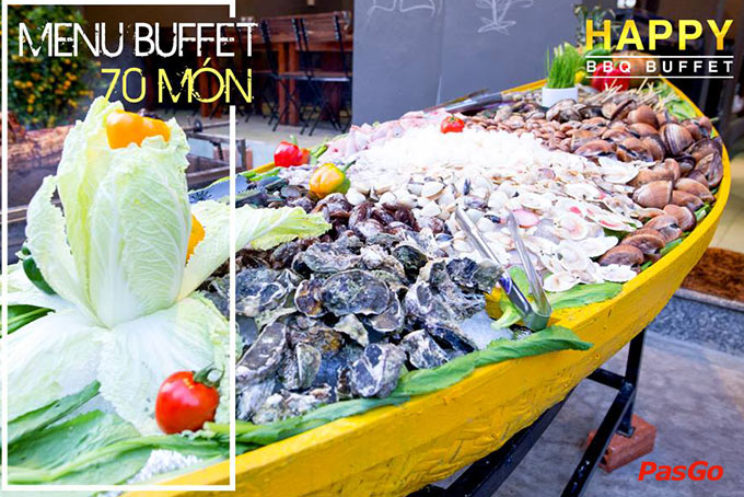 Nhà hàng Happy BBQ Buffet Bạch Đằng 1