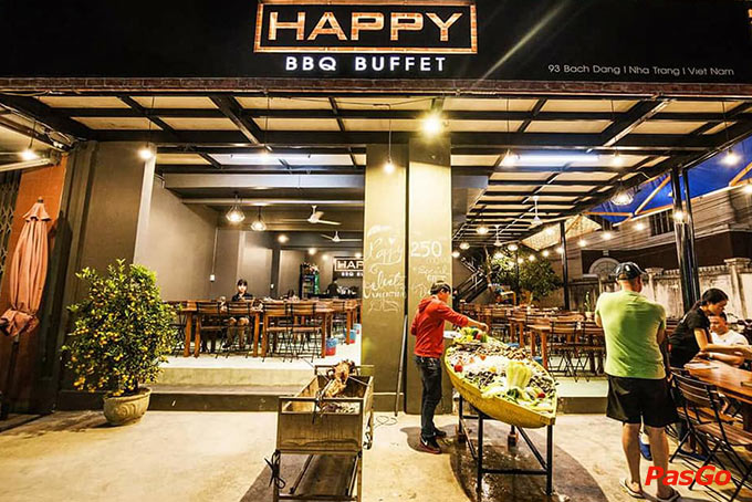 Nhà hàng Happy BBQ Buffet Bạch Đằng 13