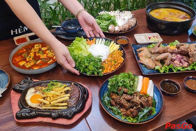 Không chỉ thơm hương, đậm vị các món ăn còn được trình bày rất bắt mắt