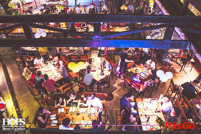 Nhà hàng HOPS Beer Garden Nguyễn Đình Chiểu3