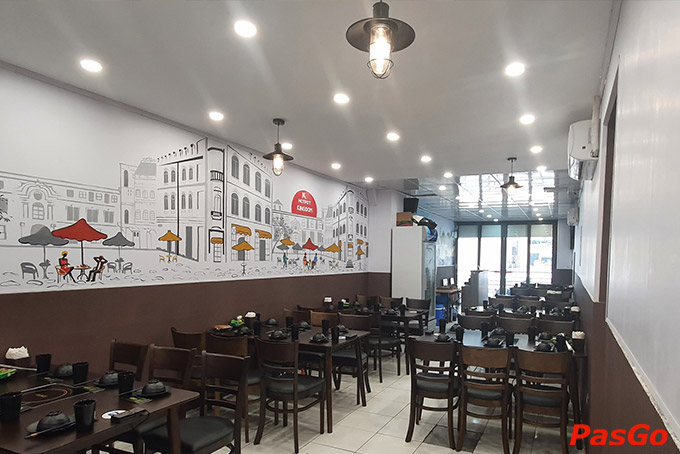  Không gian của Hotpot Kingdom được trang trí khác nhau mang nét gần gũi nhưng rất tươi trẻ, hiện đại và đầy cá tính