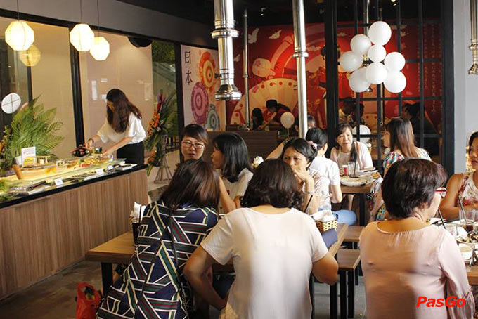Nhà hàng Kanpai Discovery Complex Cầu Giấy 15