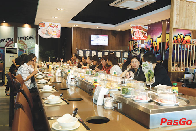 Nhà hàng Lẩu Băng Chuyền Kichi Kichi Nguyễn Thái Học 12