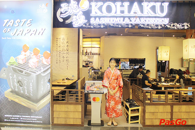 Kohaku Sashimi &Yakiniku - Vincom Center Landmark 81-12
