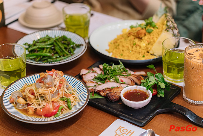 Bếp Thái Koh Yam Hồ Tùng Mậu mang đến cho bạn rất nhiều lựa chọn hấp dẫn với ẩm thực Thái Lan