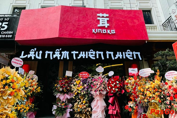 Nhà hàng Lẩu Nấm Kinoko tọa lạc tại số 37 đường Nguyễn Chánh, P. Trung Hòa, Q. Cầu Giấy