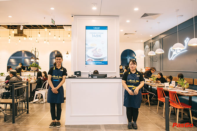 Nhà hàng Le Monde Steak Aeon Mall Long Biên 12